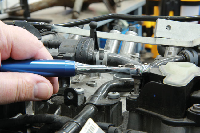 Laser Tools 9139 3-in-1 Mini Ratchet Spanner - with Interchangeable Drives