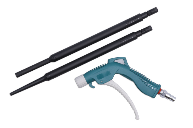 Laser Tools 9150 Flexible Multi-Nozzle Air Blow Gun 3pc