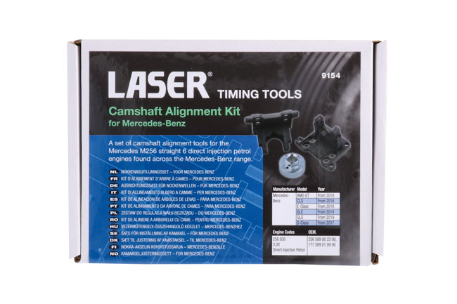 Laser Tools 9154 Camshaft Alignment Kit - for Mercedes-Benz
