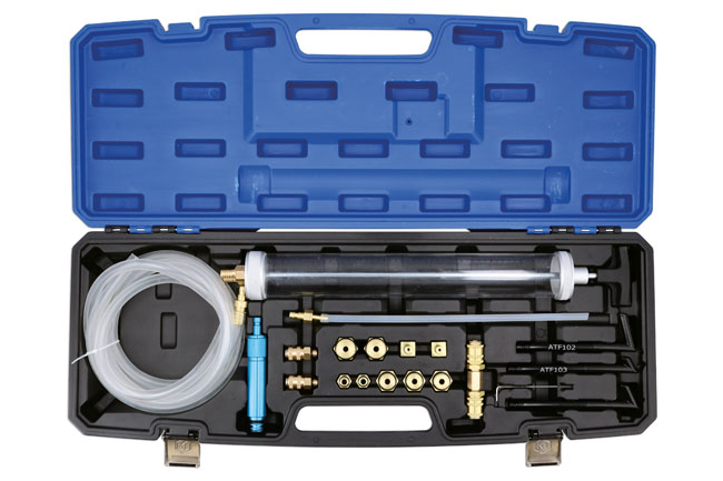 Laser Tools 9175 Transmission Oil Re-filling Pump & Adaptor Kit - for VW Group