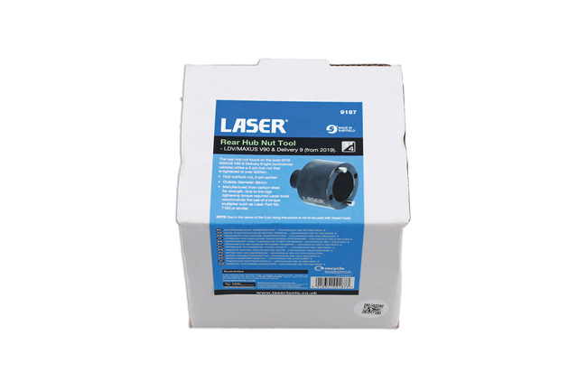 Laser Tools 9187 Rear Hub Nut Tool - LDV/MAXUS V90 & Deliver 9