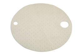 6033 Oil Absorbent Drum Top Mats 10pc
