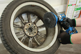 Laser Tools 9170 Inner/Outer Wheel & Hub Cleaner - 1/2"D