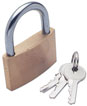 0498 Brass Padlock 50mm