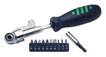 2517 3-Way Angled Head Screwdriver & 10 Bits