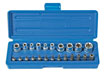 3081 Star Socket & Bit Set 1/4"D, 3/8"D 23pc