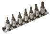 3389 Tamperproof Star* 5-Sided Socket Bit Set 1/4"D 7pc