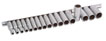 3657 Deep Socket Set 3/8"D 17pc