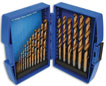 4004 Titanium Coated Drill Set 19pc