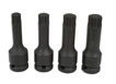 4392 Spline Bit Set 1/2"D 4pc