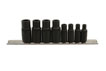 6058 Tap Socket Set 3/8"D, 1/4"D 8pc