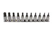 6068 Tamperproof Star Socket Bit Set 3/8"D 11pc