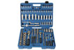 6590 Socket Set 1/4"D, 3/8"D, 1/2"D 171pc