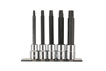 7608 Mortorq Socket Bit Set 3/8"D 5pc