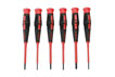 7612 Precision Electrical Screwdriver Set 6pc