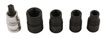 7811 Pentagon Socket & Bit Set 1/2"D 5pc