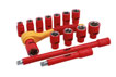 8891 VDE Insulated Socket Set 3/8"D 15pc