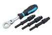 9009 Impact Driver Bit & Square Drive Wrench Set - 4pc