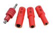 9151 Non-Conductive Insulated Quick Chuck Adaptor with Magnetic Sockets 4pc